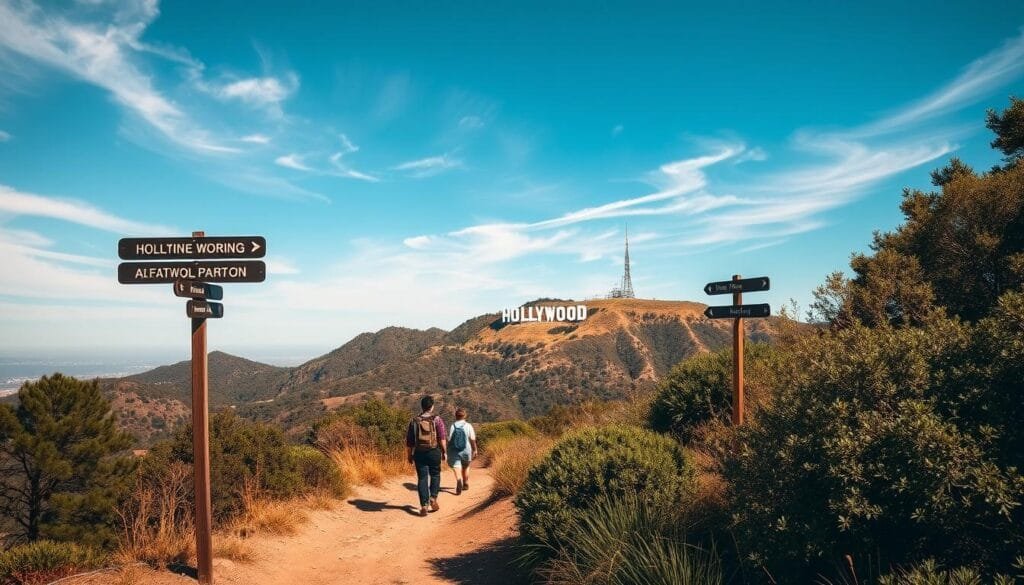 Hollywood Sign hiking directions Hollywood Sign hiking directions