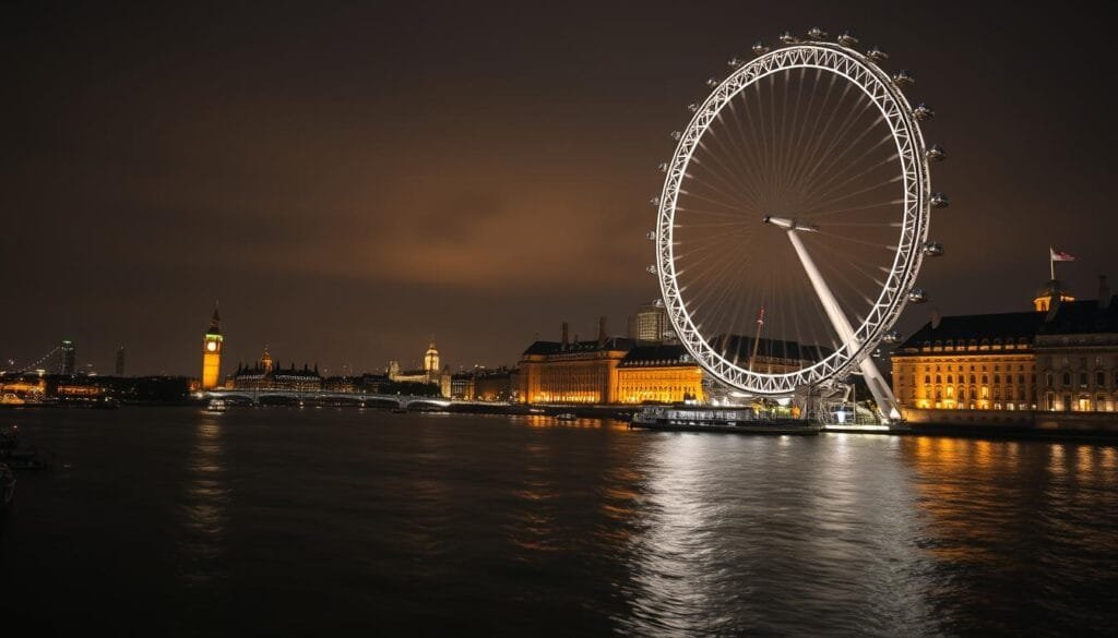 London Eye after dark London Eye after dark