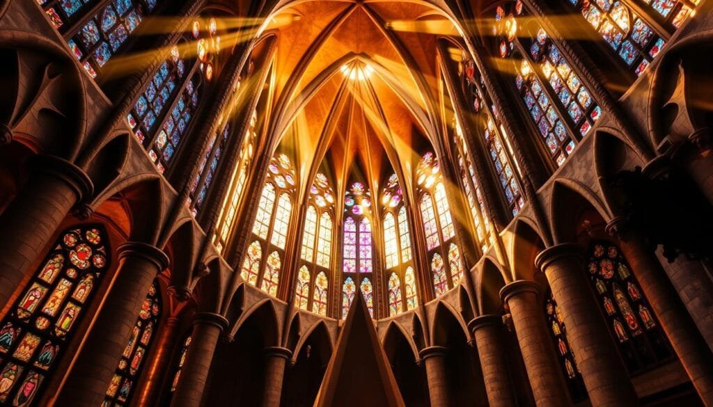 Gaudi's use of natural light Gaudi's use of natural light