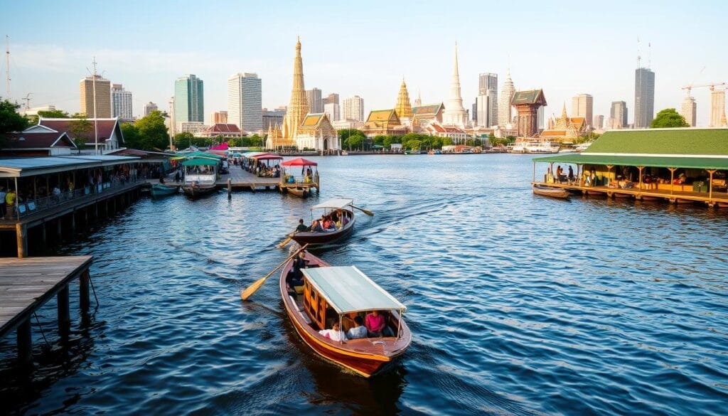 Chao Phraya River boat cruises