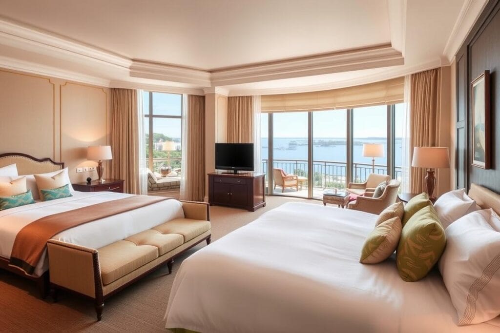Family suite at luxury resort with separate kids area and master bedroom - Guilt-Free Pampering 5-Star Resorts Family suite at luxury resort with separate kids area and master bedroom - Guilt-Free Pampering 5-Star Resorts