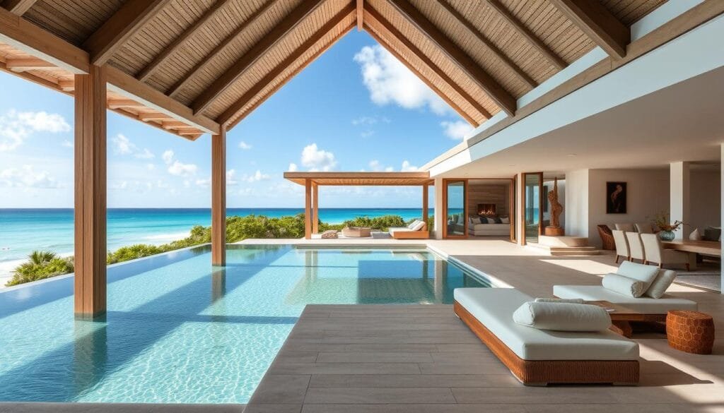 Family villa with private pool at Amanyara in Turks and Caicos