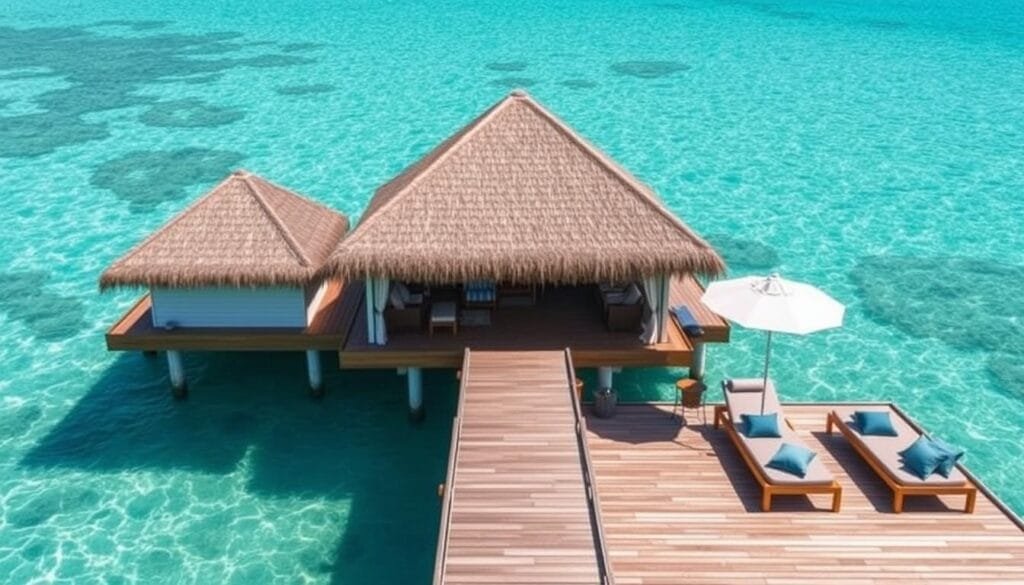 Luxury beachfront accommodation at Lake Bacalar, Mexico - luxury travel destinations on a budget