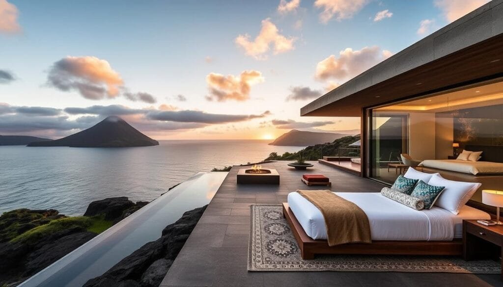 Luxury boutique hotel in the Azores, Portugal with ocean views - luxury travel destinations on a budget