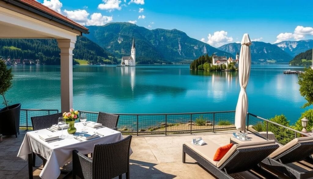 Luxury lakeside accommodation at Lake Bled, Slovenia - luxury travel destinations on a budget