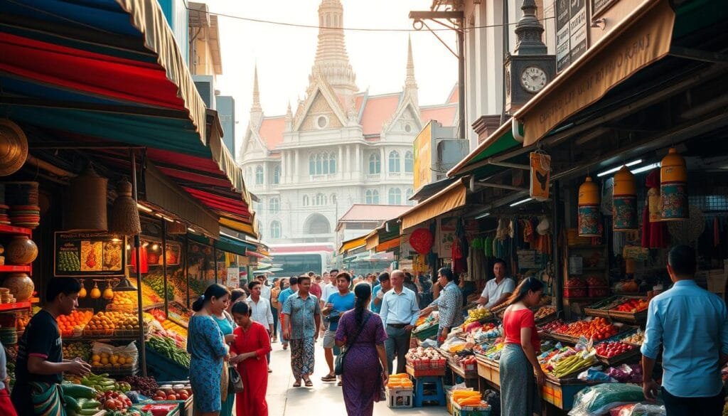 local markets in Bangkok