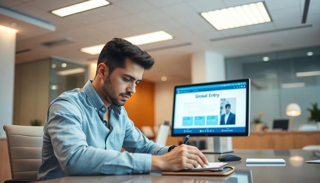 Global Entry application