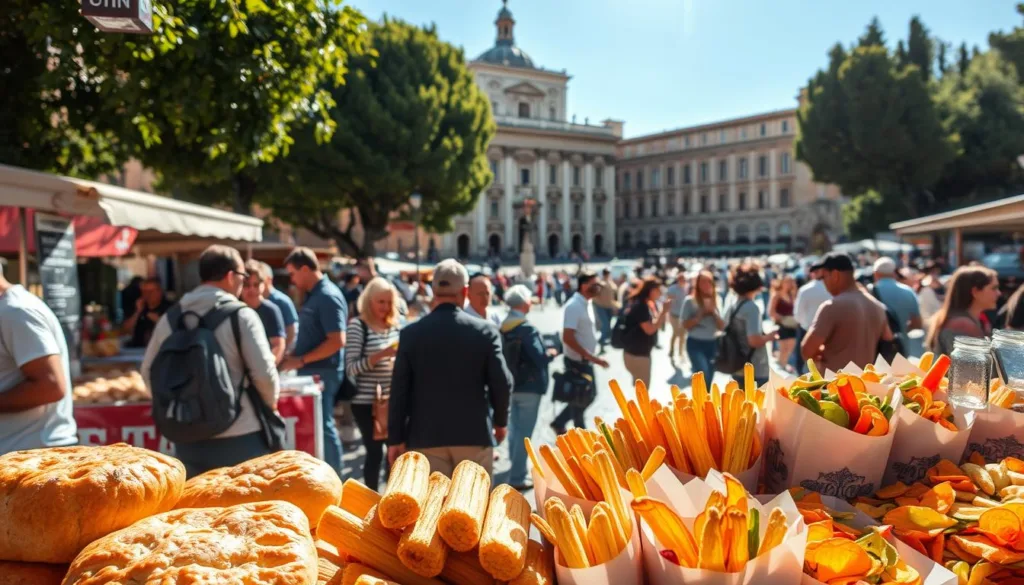 Gluten-free snacks in Rome