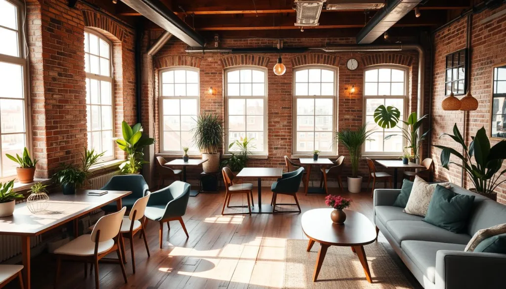 Lisbon Lounge Hostel co-working space