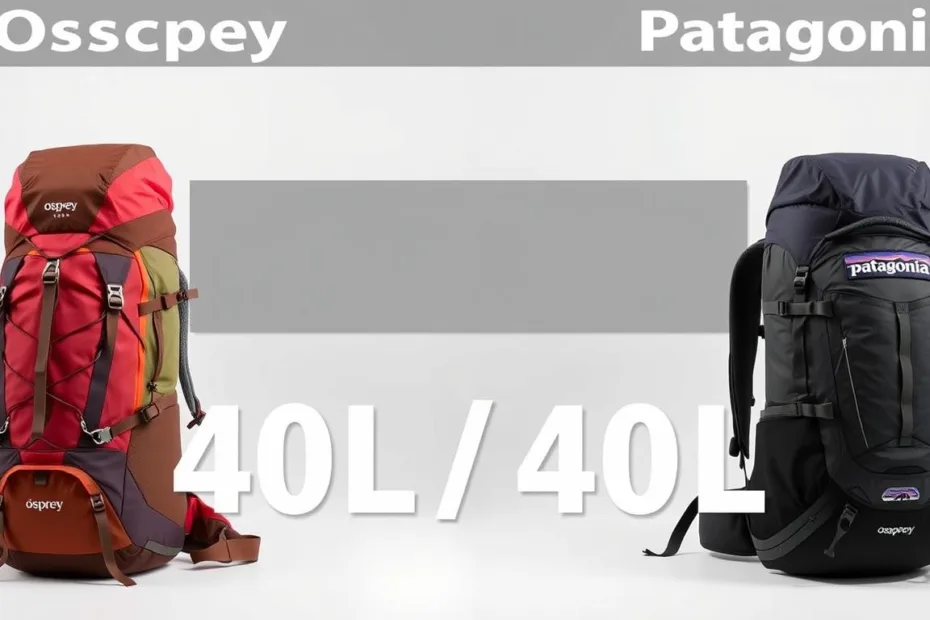Osprey vs. Patagonia: Best 40L Backpack for One-Bag Travel