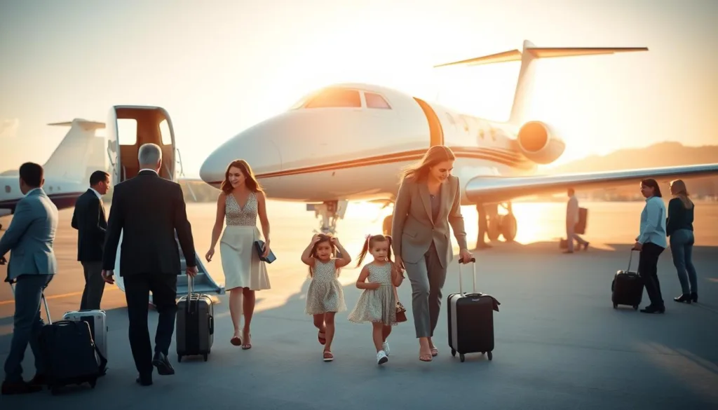 Private Jet Etiquette Arrival