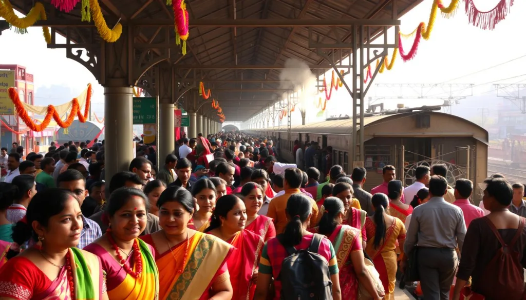 Train Travel in India during Festivals Train Travel in India during Festivals