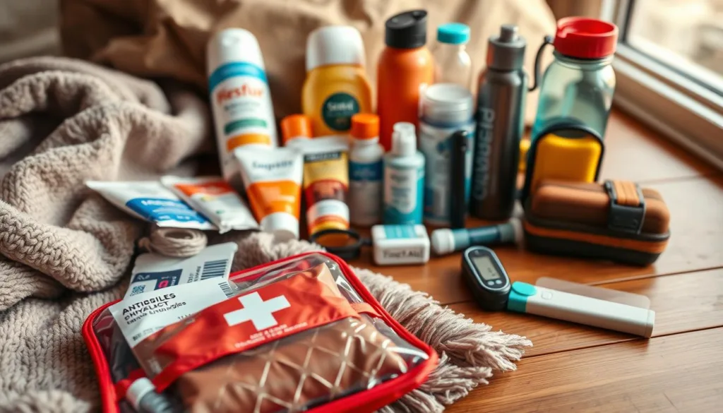 health and safety items for family travel